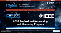 Desktop Screenshot of ieee-aess.org